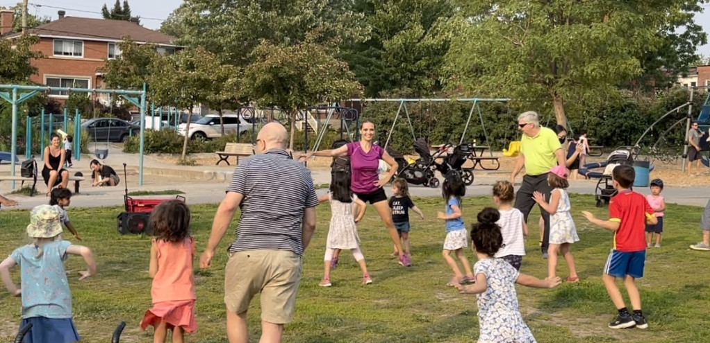 Kids Zumba in the&nbsp;park